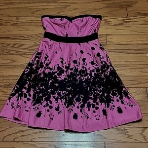 Jane Norman- Strapless Dress EUC